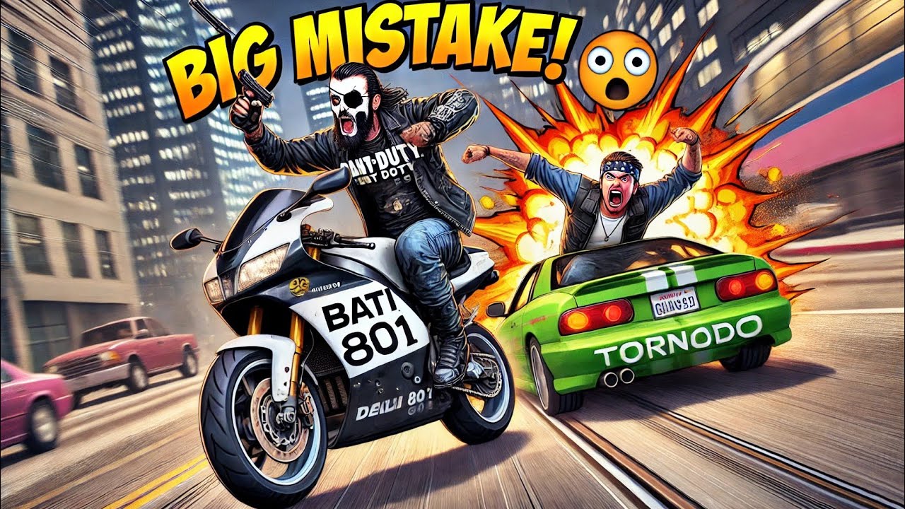 GTA 5 Online - NPC WENT INSANE After I Kicked His Car! 😂🔥 (Epic Chase)