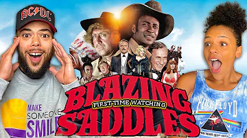 BLAZING SADDLES (1974) | FIRST TIME WATCHING | MOVIE REACTION