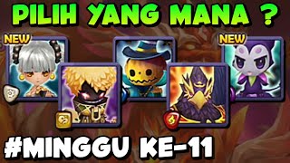 PILIH INI AJA 😋 MEMILIH MONSTER HOH 10 TAHUN MINGGU KE-11 || Summoners War Indonesia