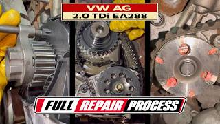 Everything You Must Replace on an VW 2.0 TDi EA288 Timing Belt Job.