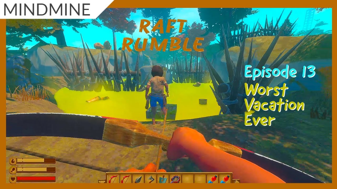 Raft Rumble Ep. 13 | Worst Vacation Ever | a Raft Survival Game YouTube ...