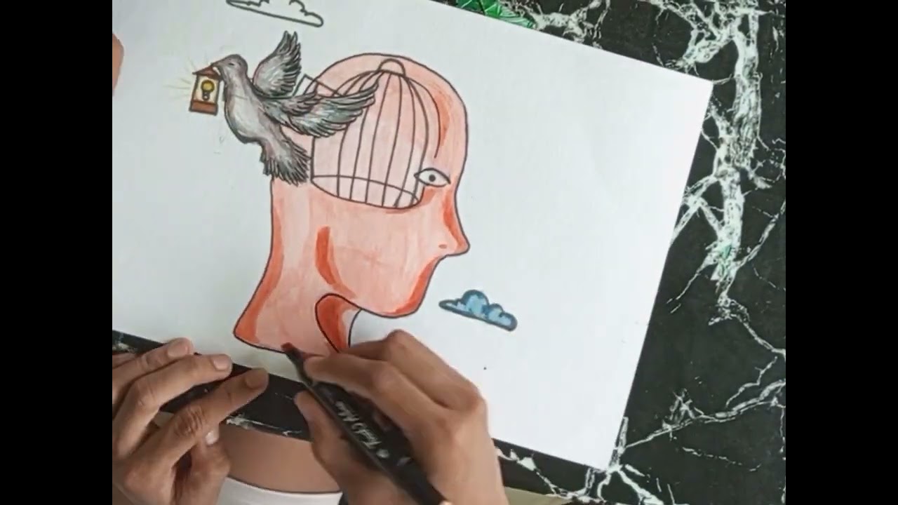 SOCIAL SCIENCE (poster making about Expression) Mini blog about the Expressing the Idea of a person.