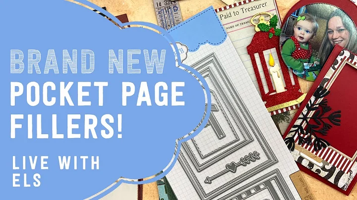 NEW Pocket Page Fillers!  | LIVE with Els