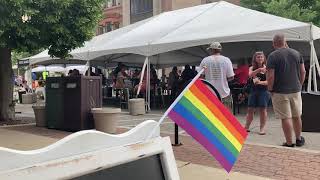 Pride Brunch in downtown Springfield, Ill. Sunday wraps up Pride Month.