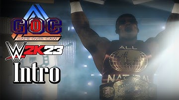 WWE 2K23 UNIVERSE MODE | GAME OVER CAW INTRO