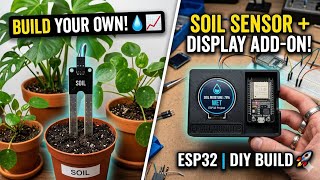 Make a soil sensor model Wi-Fi and Bluetooth connectivity with ESP 32 and 16 X 2 display