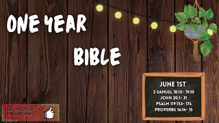 Read the Bible in One Year (BSB) | June 1st