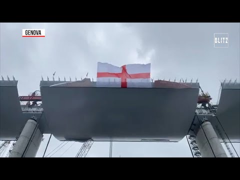 Suonano le sirene: Genova celebra il nuovo ponte