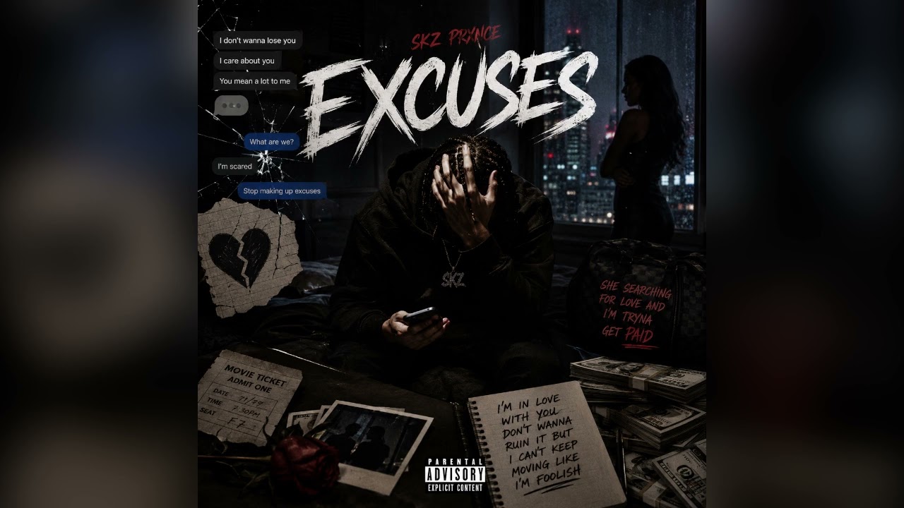 Watch Skz Prxnce - Excuses (Official Audio) on YouTube Watch Skz Prxnce - Excuses (Official Audio) on YouTube