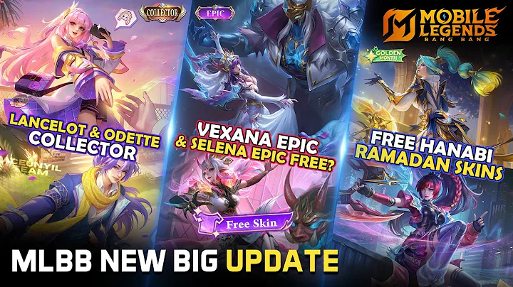 LANCELOT & ODETTE COLLECTOR | SELENA FREE EPIC? | VEXANA EPIC | FREE HANABI SKINS | JAN-FEB SKINS