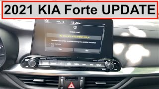 2021 Kia Infotainment Update | 2019 Kia Forte | Kia Forte Mods