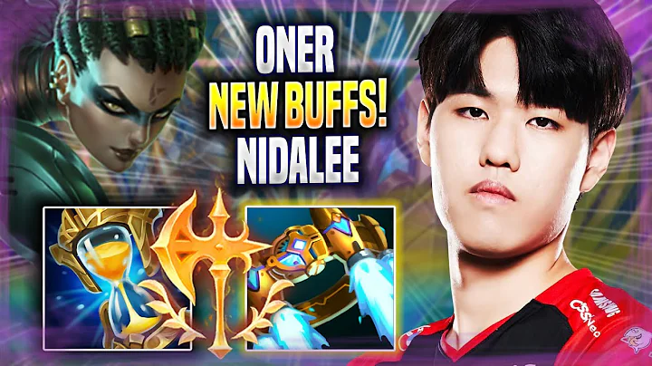 ONER DOMINATING NIDALEE WITH NEW BUFFS! - T1 Oner Plays Nidalee JUNGLE vs Nocturne! | Season 2022