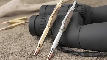 Click Bullet Pen and Pencil (Pen Turning)