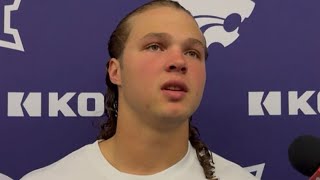 QB Avery Johnson following Kansas State’s loss to Houston