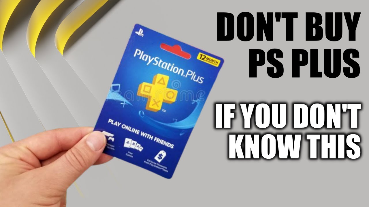 DON'T PS PLUS CARDS If You Don't Know This - PS PLUS MAY 2022 YouTube
