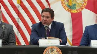 Governor DeSantis Holds Education Roundtable in Tampa