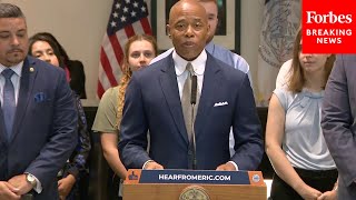 NYC Mayor Eric Adams Touts Efforts Of DNA Gun Crimes Unit