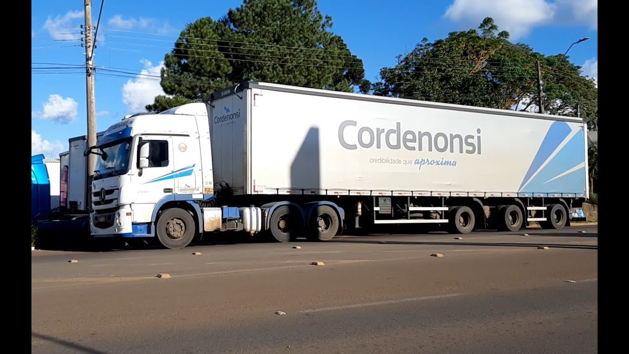 MERCEDES BENZ ACTROS 2546 BRANCO CARRETA VANDERLÉIA RANDON SIDER 6 EIXOS CORDENONSI