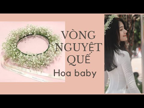 Video Hướng dẫn làm hoa đội đầu| Vòng nguyệt quế kỷ yếu|... - youtube