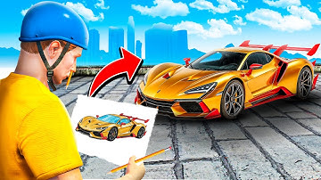 GTA 5 But Whatever Car Jeffy Draws Comes To Life!
