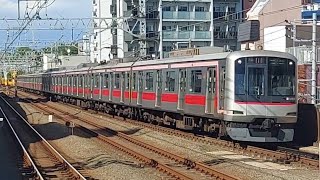 東急東横線5050系4104F急行元町・中華街行き新丸子駅通過(2023/4/16)