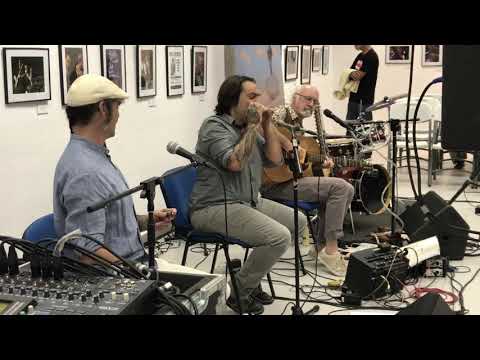 Flaco Barral, en la inauguración del II Festival Internacional de Blues de Moratalaz