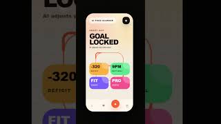 Scanning food with AI in Flutter 🍔 🔥    #flutter #flutterui #aiapp #foodscanner #uidesign #shorts