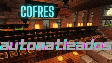 Como AUTOMATIZAR Tus COFRES con el INDEXER | MINECRAFT 1.12.2