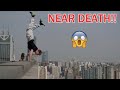 Near death experiences near death captured by gopro and camera