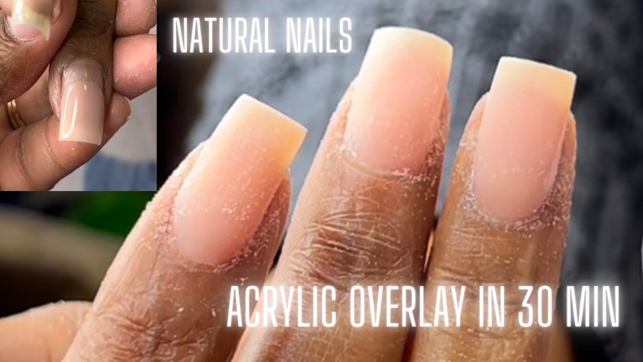 Overlay 😍 | Gel overlay nails, Ombre acrylic nails, Overlay nails