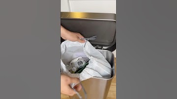 Trash Bag Hack for a Perfect, Leak-Proof Seal!#shorts