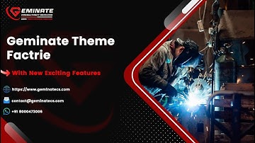 How to Design Manufacturer Portal Website using Geminate Theme Factrie?