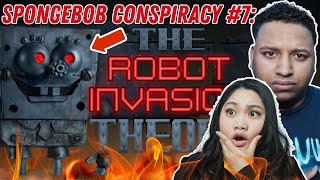 SPONGEBOB CONSPIRACY #7: The Robot Invasion Theory | Couple Reacts