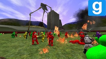 GMOD NPC BATTLE TELETUBBIES VS COMBINE