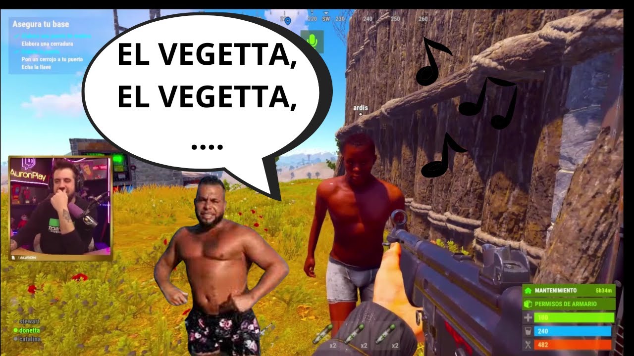 El de los audios vuelve de nuevo en RUST - Día 2