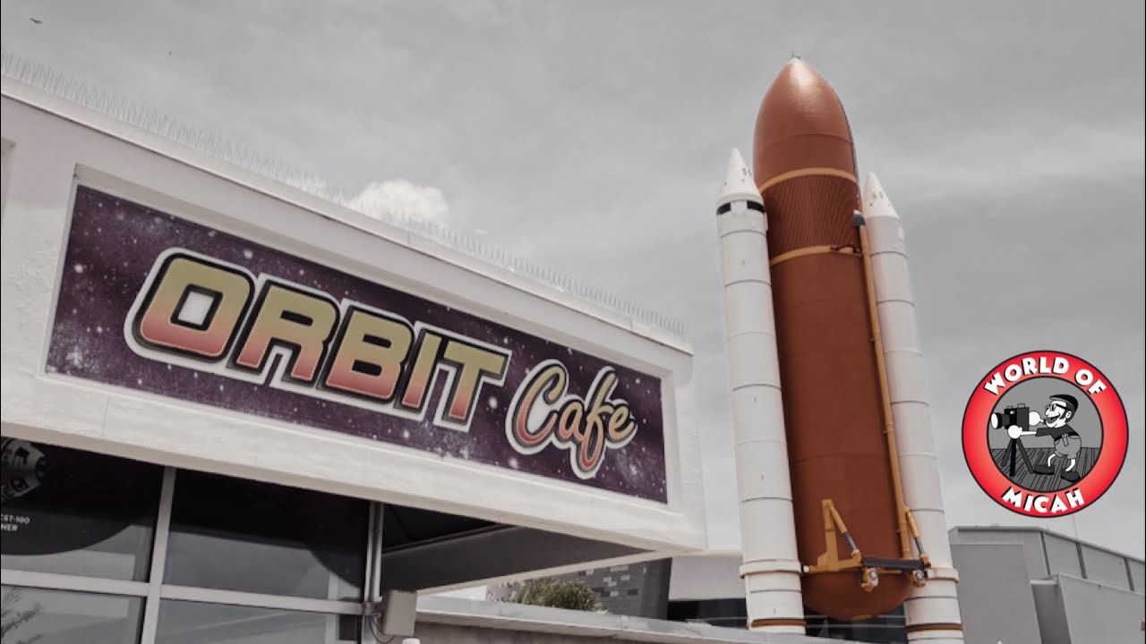 Orbit Cafe at Kennedy Space Center! Worlds Largest NASA