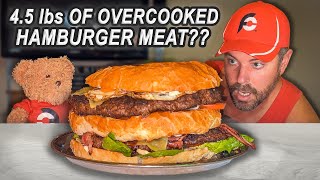 Victoria's Largest 3.5kg Aussie Double Hamburger Challenge Has Had Only 2 Winners in 15 Years!!