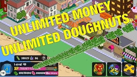 How To Get Unlimited Doughnuts In Simpsons Tapped Out