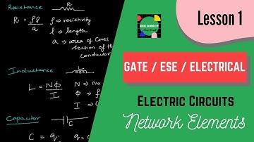 Lec 1 Network Theory Gate Lectures| Gate 2026 Electrical Engineering