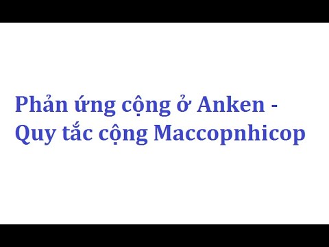 Video: Quy tắc Markovnikov đưa ra một ví dụ là gì?