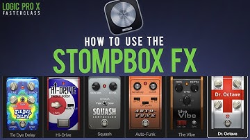 How I Use STOMPBOX FX In Logic Pro X