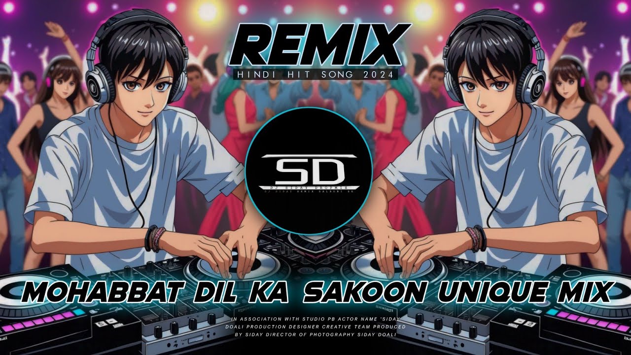 Mohabbat Dil Ka Sakoon Dj Remix  SD STYLE UNIQUE MIX  MOHABBAT HINDI  Dj Siday Remix 2024 NEW