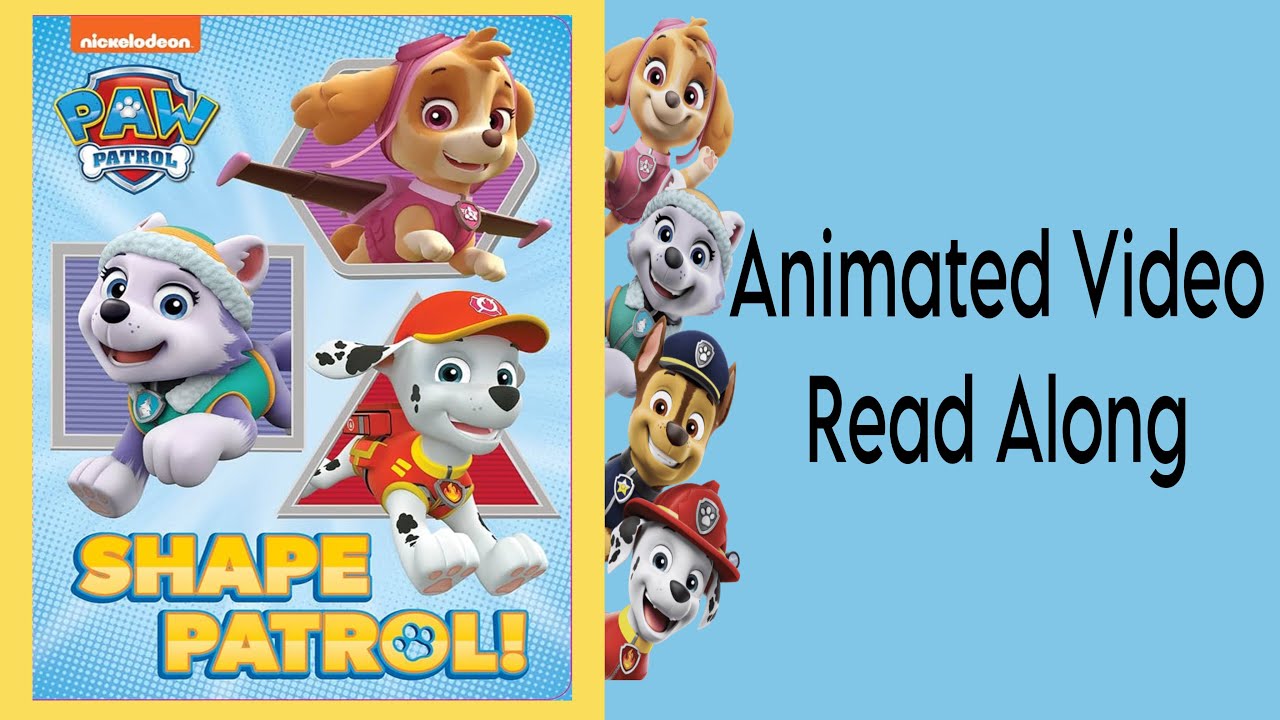 Paw Patrol: Shape Patrol 📐 | Fun Read Aloud Story for Kids | Learn Shapes with the Pups!