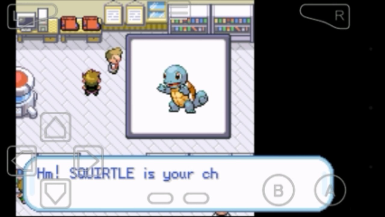 Get all 3 starter Pokemon cheat code for Pokemon fire red 