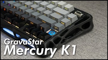 GravaStar Mercury K1 review | Uniek toetsenbord met buitenaards uiterlijk!