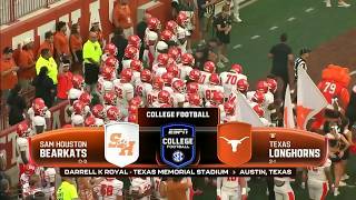 Sam Houston at #8 Texas Week 4 2025 NCAA Full Game 720p60fps