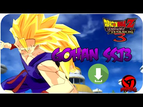 Adult Gohan SSJ3 | NO TEXMOD | DBZ BT3 Wii Mod | DOWNLOAD!