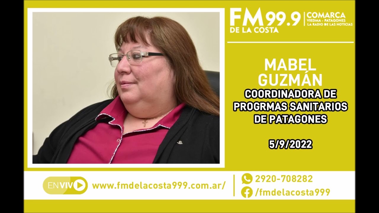 Mabel Guzmán - FM DE LA COSTA 5/9/2022 - YouTube