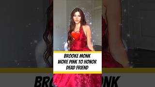 Did You Notice Brooke Monk Wore Pink After Zuza Beine Ped Away