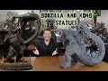 GODZILLA VS. KONG STATUES!?